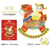Refrigerador Decorativo Magnético Madera Viaje Metal Edificio 3D Reloj de Siglo Souvenir Punto de Referencia Ciudad Tianjin Creativo