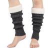 Meias de malha transfronteiriças Candy Color Maomao Warm Leg Cover Japonês Jk Estilo Acadêmico Meia Natal Aquecedor de Pés