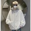 Cárdigan de Punto con Cuello de Lana Pesada para Niño Otoño e Invierno Marca de Moda Americana Ropa Deportiva Juvenil Abrigo con Sensación de Alta Gama