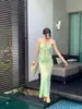 Traje de Baño de Tres Piezas Dividido Estilo Nuevo 2026 para Mujer, Falda Larga Conservadora Francesa, Traje de Baño Bikini para Aguas Termales y Playa