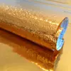 Pegatinas de fondo para nicho de Buda papel tapiz de pan de oro patrón de dragón pegatinas instantáneas papel tapiz dorado renovación pared adhesiva tirano oro cobre moneda cepillado