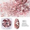 Cross-border Nova unha Glitter ins Irregular Phantom Glitter Slice Sereia Mixed Slice unha Sequins