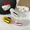 Gomas para el Cabello de Dibujos Animados Estilo Japonés y Coreano Sanrio, Pinzas para el Cabello Versátiles Lindas y Femeninas, Gomas para el Cabello de Felpa Frescas y de Moda