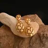 Brincos de Prata com Design Único, Novo Estilo de Luxo Leve, Brincos Artísticos Estilo Retrô Vintage, Brincos Femininos Vazados com Franjas