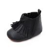 Sapatos de cano alto para bebês e crianças pequenas 0-1 ano feminino sola macia couro PU macio franja sapatos de bebê sapatos de bebê atacado BJZ3139