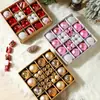 2026 Bolas de Natal Novas Bolas Acrílicas 42 Cores Enfeites para Árvore de Natal Decoração de Cena Decorações de Natal Enfeites Pendurados