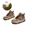 Zapatillas de entrenamiento alemanas de caña alta de cuero genuino para mujer, nuevo modelo de otoño 2026, zapatillas deportivas para mujer, zapatos de mujer con suela gruesa, zapatos blancos casuales para mujer