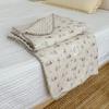 Manta de Gasa de Algodón Han Feng para Recién Nacidos Manta para Abrazar Manta para Siesta en Guardería Lavable a Máquina Manta Amity Transfronteriza