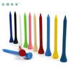 Ventas Directas de Fábrica Clavos de Golf de Madera Accesorios de Tees de Golf Impresos a Color Soporte para Pelotas de Golf Asiento de Golf