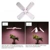 Luz Suplementaria de Espectro Completo para Suculentas, Luz LED para Crecimiento de Plantas que Mejora el Color, Plegable para Frutas, Verduras y Plántulas de Flores, Portátil