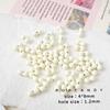 Cuentas de Cacahuete DIY Hechas a Mano Cuentas de Aleación Cadena para Teléfono Móvil Accesorios de Joyería Colgante de Cuenta Suelta Pulsera Colorida Collar Jenga