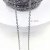 Cadena Chapada en Oro de 14K Chapada con Oro Real Cadena de 2 mm Extensión de Cadena con Colgante Collar Pulsera de Perlas Material Accesorios DIY