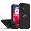 Funda de teléfono Qiyingshi con soporte de anillo para Moto Edge 70, G86, Cubierta protectora magnética para coche Anti-caída