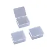 Caja de plástico transparente para empaque de productos pequeños, juguetes, joyería, aretes, accesorios de ferretería, componentes y caja de almacenamiento para cuentas