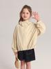 Pudding Roupas de Proteção Solar para Meninas Haru 2025 Verão Novo Jaqueta Leve com Capuz Infantil Simples Cor Sólida