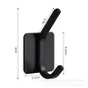 Gancho Individual de Acero Inoxidable 304 sin Clavos Transfronterizo Gancho Espacio de Aluminio Gancho para Toalla Gancho Autoadhesivo Gancho Individual Fabricante de Amazon