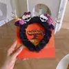 Nuevo Sombrero de Halloween: Diadema de Felpa Cabeza de Fantasma de Calabaza, Diseño Único y Exquisito, Disfraz de Cosplay, Accesorio Divertido para el Cabello para Mujeres