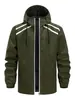 Chaqueta abrigo con capucha versátil de moda informal para deportes al aire libre para hombre, transfronteriza, comercio exterior Amazon