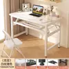 Escritorio de Computadora Plegable para Uso en Casa, Escritorio de Dormitorio, Escritorio de Oficina, Escritorio de Escritura para Estudiantes, Casa de Alquiler, Mesa Rectangular Sin Instalación