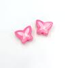 Cadena para teléfono móvil con cuentas sueltas de doble lazo de 16 x 20 mm con agujero pasante, hecha a mano, bonita y fresca, accesorio para el cabello