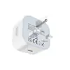 Carregador pd20w de venda quente transfronteiriço adequado para carregador Samsung Apple 15 20w plugue padrão UK porta dupla C carga rápida