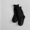 Nuevos Calcetines para Niños 2024 Otoño e Invierno Calcetines de Encaje de Media Pantorrilla Estilo Coreano Simples Versátiles Niños y Niñas Bebé Estudiante Calcetines de Algodón