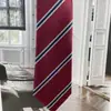 Corbata JK Rayada Corbata Uniforme DK Corbata de Nudo para Hombres y Mujeres Estilo Colegio Británico Estilo Departamento Japonés Escolar Estilo Casual Vino Tinto Azul
