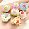 Novos Acessórios de Resina Bolo de Creme DIY Cola de Creme Materiais para Capa de Celular Grampos de Cabelo Feitos à Mão Corda de Cabelo Enfeites de Cabelo