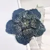 Acessórios de Joias com Strass de Camélia Transfronteiriços Flores Tridimensionais de Sapato de Camada Dupla Acessórios para Roupas Acessórios de Broche para Headwear DIY