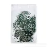 Acessórios de Nail Art Esmeralda Ss3Ss4 Cristal Plano Diamante DIY Pacote de Material para Unhas Usável Diamante de Nail Art Lote Inteiro Brilho