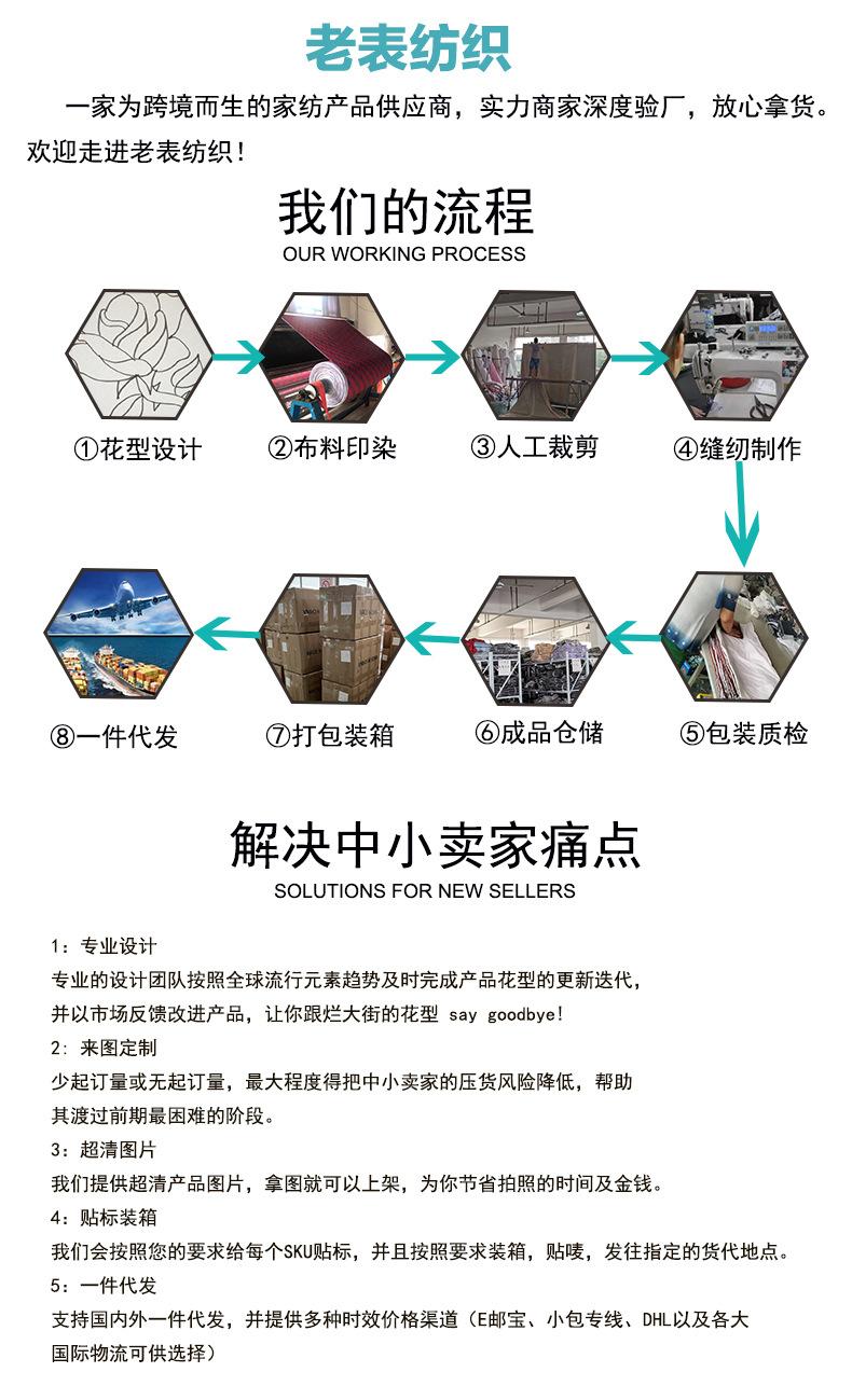 老表纺织详情页