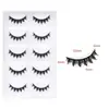 Pestañas Postizas Enteras Naimei de Una Pieza con Tallo Duro Tallo Transparente Estilo Natural COS Maquillaje Tailandés Pequeño Demonio Principiante Diario
