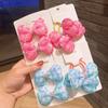 Accesorios para el cabello de niños creativos Corea del Sur Celebridad de Internet pasador de moño con lentejuelas diadema de moño clip para flequillo dulce simple de princesa