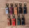 Estuche de Cuero con Llavero para Llaves de Kit de Batería al por Mayor Transfronterizo, Estuche de Cuero para Almacenamiento de Llave Inglesa para Afinación de Batería, Bolsa de Accesorios para Batería