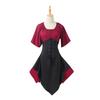 Novo vestido feminino curto de cintura retrô europeu e americano de 2023 Vestido feminino Renascentista Medieval