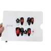 Daiyueda Unhas Vestíveis Puras Feitas à Mão Nova Coleção Outono e Inverno B276 Patch de Manicure Olho de Gato Elegante Esculpido Pintado à Mão Puro