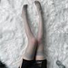 Medias de Seda Divertidas Damas Negro Sexy Tentación Caliente Ultradelgadas Desgarro Coqueto Transparentes Tubo Largo Libres de Pasión