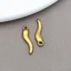 Nuevo Colgante Pequeño de Pimienta con Esmalte de Goteo de Aceite de Acero Inoxidable Transfronterizo Europeo y Americano Accesorios de Joyería para Collares Pendientes Hechos a Mano DIY