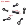 Stock Disponible Reloj de Pared de Plástico Pequeño en Forma de Coma Hebilla de Cuerda Hebilla Antideslizante Hebilla de Clip de Cola Clip de Plástico Cuentas Pequeñas de Plástico para Colgar