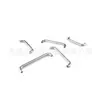 Base de Clavo Redonda Larga Jiangtai F136 de Titanio con Dientes Internos Cuerpo de Aleación de Titanio G23 de Doble Extremo Joyería para Piercing Clavo de Clavícula