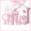Set de 8 Piezas Laikou Sakura Transfronterizo Regalo de Cumpleaños Caja de Set de Productos para el Cuidado de la Piel Facial Productos para el Cuidado de la Piel Transfronterizos en Stock