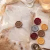 Sello de Cera, Etiqueta de Cera en Relieve, Sobre, Postal, Carta de Amor, Pegatina Selladora, Hoja de Cera para Regalo, Etiqueta de Cera Selladora, Sello de Cera