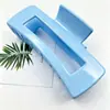 Clip para el pelo de tiburón de silicona suave nuevo para Amazon transfronterizo clip para el pelo suave protección anti-colisión clip para la nuca anticaída del cabello