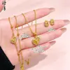 Transmisión en vivo súper ventas collar pulsera aretes de calabaza de cristal amarillo totalmente incrustados con diamantes brillo superlativo sensación de lujo de alta gama conjunto venta al por mayor