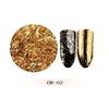 Nova Arte de Unhas Estilo Japonês Seda com Folha de Ouro, Dourado Suave, Prata e Cobre, Pó Espelho Mágico, Papel Alumínio, Seda com Folha de Alto Brilho para DIY