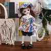 Boneca de Alta Qualidade 30cm Conjunto Completo Boneca Nua Boneca de Seis Pontos Roupas de Boneca Roupas de Vestir BJD Roupas de Brincar de Faz de Conta para Meninas Boneca