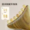 Sándalo Verde Abalorios de Cuerno Peine Meridiano de Belleza Facial Raspador Peine Masajeador Peine de Madera Fábrica Personalizado Venta al por Mayor