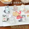 Clipes decorativos de panda em desenho animado, clipes seladores de presente, clipes para recados para estudantes, itens pequenos fofos de 2 yuans no atacado