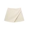 Verão Transfronteiriço Roupas Europeias e Americanas Estilo Europeu e Americano Cor Sólida Irregular Saia Calça Shorts Femininos