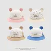 Gorros de Bebé para Primavera y Otoño, Sombreros de Pescador con Orejas de Oso, Lindos Sombreros de Sol para Bebés y Niños Pequeños, Sombreros de Sol para Niñas, Sombreros de Cubo para Bebé